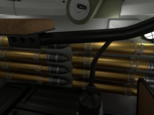 t-34-85 interior-engine bay full winter camo Modello 3D