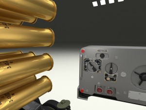 t-34-85 interior-engine bay full winter camo Modello 3D
