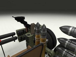 t-34-85 interior-engine bay full winter camo Modello 3D