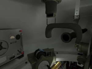 t-34-85 interior-engine bay full camo 3D Model