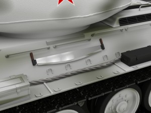 t-34-85 tank winter camo 3D 模型