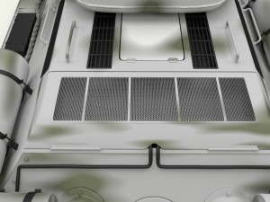 t-34-85 tank winter camo 3D 模型
