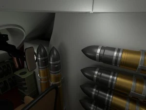 t-34-85 with interior winter camo 3D Model