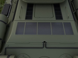 t-34-85 with interior hdri Modelo 3D