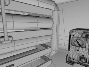 t-34-85 with interior hdri 3D Model