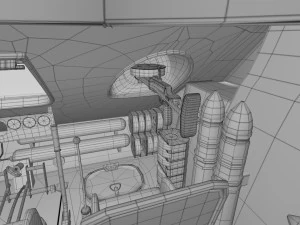 t-34-85 with interior hdri 3D Model