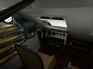 t-34-85 interior-engine bay full hdri camo 3D Model