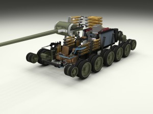 t-34-85 interior-engine bay full hdri camo Modelo 3D