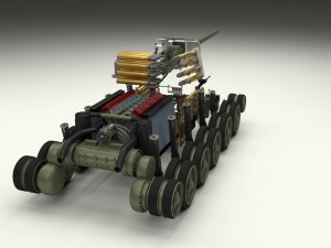 t-34-85 interior-engine bay full hdri camo Modelo 3D