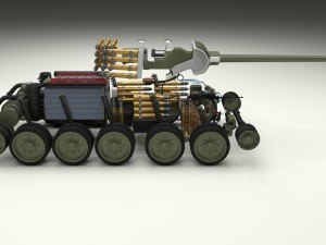t-34-85 interior-engine bay full hdri camo Modelo 3D