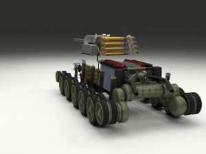 t-34-85 interior-engine bay full hdri camo Modelo 3D