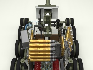 t-34-85 interior-engine bay full hdri camo Modelo 3D