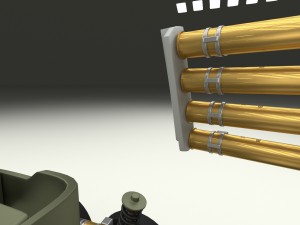 t-34-85 interior-engine bay full hdri camo Modelo 3D