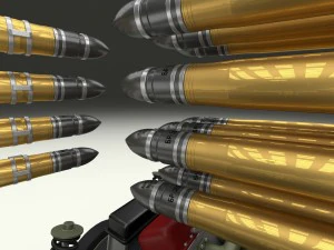 t-34-85 interior-engine bay full hdri camo 3D Model