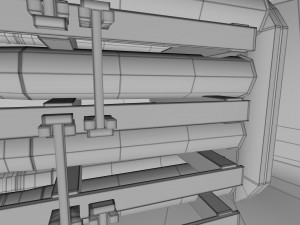 t-34-85 interior-engine bay full hdri camo Modelo 3D