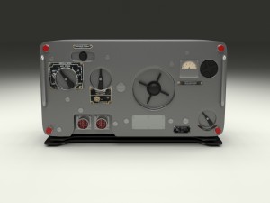 old military radio 3D-Modell