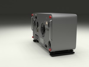 old military radio 3Dモデル