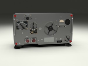 old military radio 3Dモデル