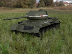 t-34-85 tank hdri 3D Model