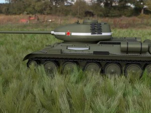 t-34-85 tank hdri 3D Model