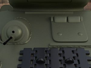 t-34-85 tank hdri 3D Модель