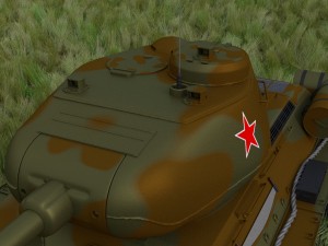 t-34-85 tank hdri camo 3D Modell