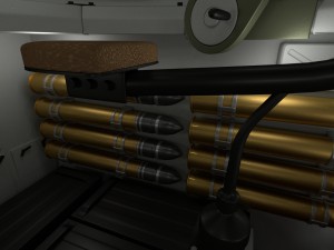 t-34-85 interior-engine bay full hdri winter camo Model 3D