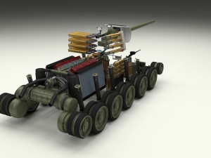 t-34-85 interior-engine bay full hdri winter camo Model 3D