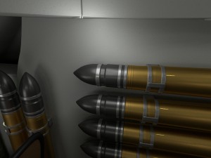 t-34-85 with interior hdri winter camo 3D Model