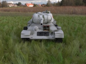 t-34-85 with interior hdri winter camo 3D Model