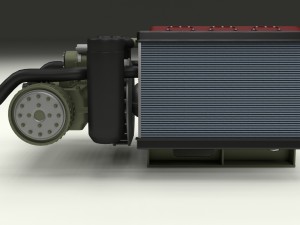 t-34 engine and transmission full Modelo 3D