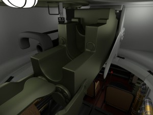 t-34-76 interior-engine bay full camo 3D मॉडल