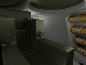 t-34-76 interior-engine bay full camo 3D मॉडल