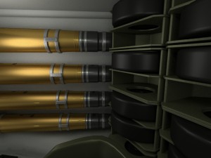 t-34-76 interior-engine bay full camo 3D मॉडल
