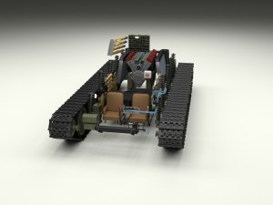 t-34-76 interior-engine bay full camo 3D मॉडल