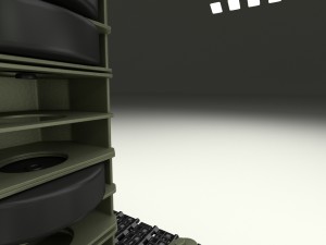 t-34-76 interior-engine bay full camo 3D मॉडल