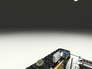 t-34-76 interior-engine bay full camo 3D मॉडल