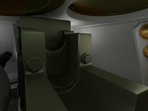 t-34-76 interior-engine bay camo full 3D 모델