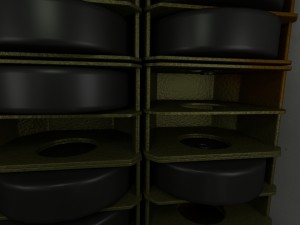 t-34-76 interior-engine bay camo full 3D 모델