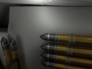 t-34-76 interior-engine bay camo full 3D Model