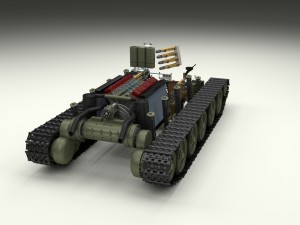 t-34-76 interior-engine bay camo full 3D 모델