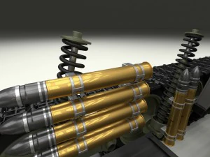 t-34-76 interior-engine bay camo full 3D Model