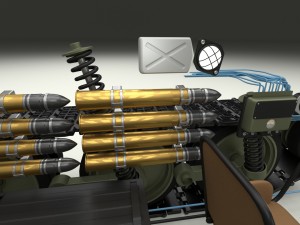 t-34-76 interior-engine bay camo full 3D 모델