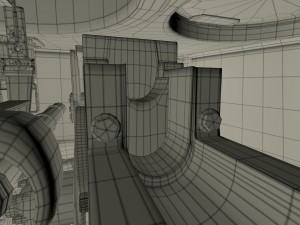 t-34-76 interior-engine bay camo full 3D 모델