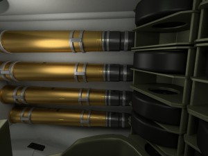 t-34-76 interior-engine bay full hdri Modelo 3D