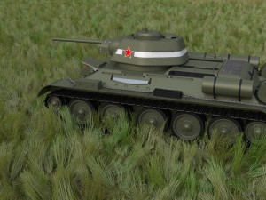 t-34-76 interior-engine bay full hdri Modelo 3D