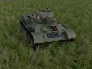 t-34-76 interior-engine bay full hdri Modelo 3D