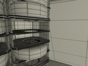 t34-76 with interior camo 3D Model