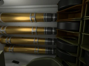 t34-76 with interior camo 3D Model