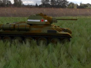 t34-76 tank camo hdri 3D Model